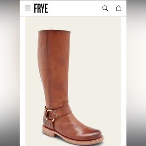 BLACK FRYE VERONICA HARNESS BOOTS